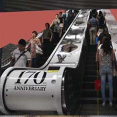 地铁扶梯广告