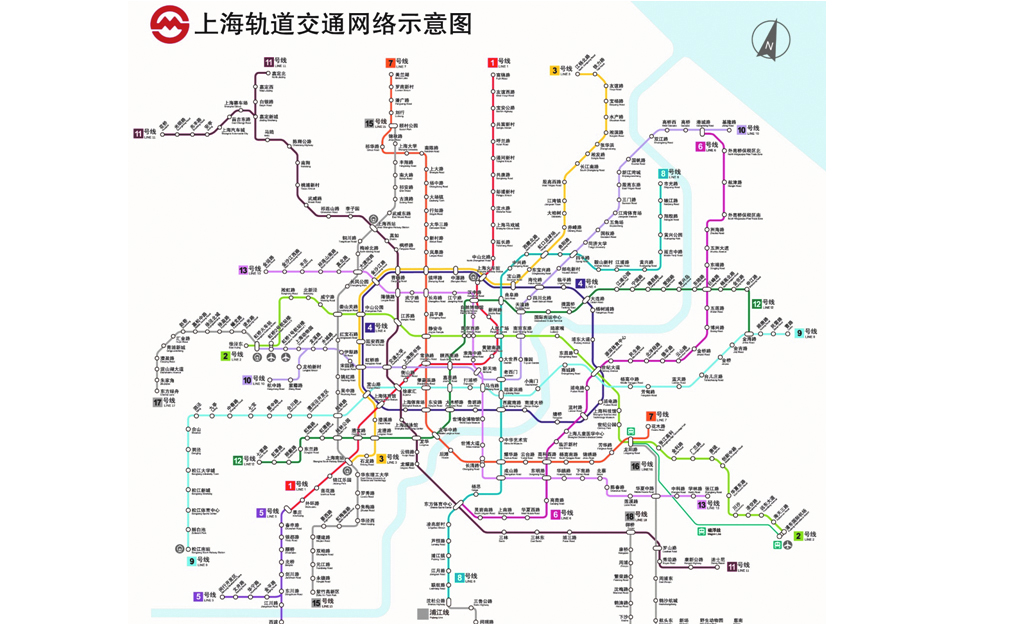 地铁线路图